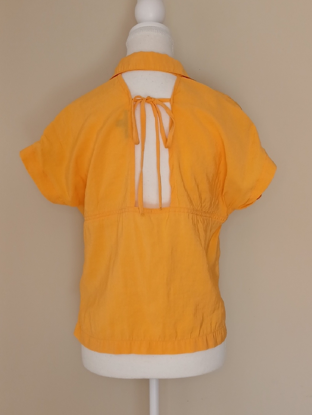 Mavi Short Sleeve Lightweight Blouse Size Medium - Picture 2 of 5